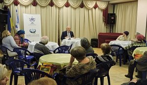 «Tea with the Rabbi»: Anatoly Shengait in the ICF «Jewish Hesed «Bnei Azriel»