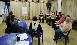 The training for the social workers in the ICF Jewish Hesed Bnei Azriel