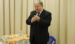 Academician V. N. Melnichenko visiting the ICF «Jewish Hesed «Bnei Azriel»