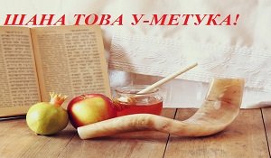 Shana Tova u-metuka!